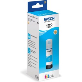 Cartouche d'encre originale Epson 102 Cyan de Epson, Toners et encre pour imprimante - Réf : S0439060, Prix : 11,81 €, Remise...