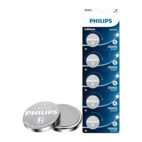 Lithium-Knopfzelle Philips CR2032 von Philips, Einwegbatterien - Ref: S0439407, Preis: 1,52 €, Rabatt: %