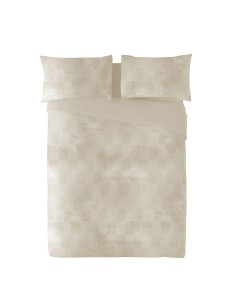 Nordic cover Naturals ELBA Beige King size 240 x 220 cm by Naturals, Quilts and quilt covers - Ref: S2807455, Price: €48.88, ...