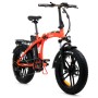 Bicicletta Elettrica Youin You-Ride Dubai 20" 250W 10000 MAH Arancio 25 km/h 20" 250 W di Youin, Bici elettriche - Rif: S0440...