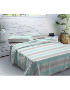 Bedding set Alexandra House Living Pearl Gray Double 3 Pieces | Tienda24 Tienda24.eu