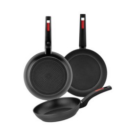 Pan Monix M249001 Black Plastic 3 Pieces by Monix, Frying Pans - Ref: S0442242, Price: 19,06 €, Discount: %