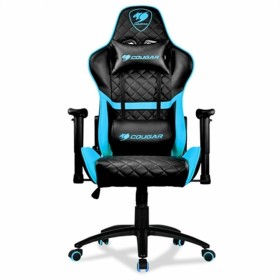 Silla Gaming Cougar ARMOR ONE Respaldo reclinable Altura ajustable Azul/Negro de Cougar, Sillas Gaming - Ref: S0442459, Preci...