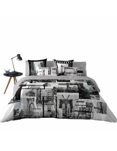 Housse de Couette Kids&Cotton Lorin Big Noir 175 Fils 180 x 220 cm 180 x 240 cm | Tienda24 Tienda24.eu