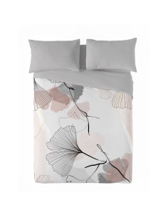 Conjunto de capa de edredom Alexandra House Living Qutun Branco Casal 4 Peças | Tienda24 Tienda24.eu