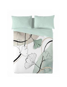 Duvet cover set Hosteline VEGAS Grey Double 2 Pieces | Tienda24 Tienda24.eu