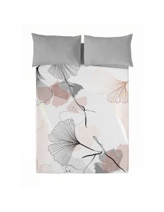 Drap HappyFriday White peonies Multicouleur 240 x 270 cm | Tienda24 Tienda24.eu