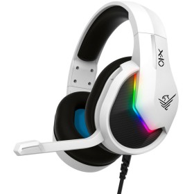 Headphones with Microphone Phoenix X-IO RGB White by Phoenix, Headphones and accessories - Ref: S0447740, Price: 16,89 €, Dis...