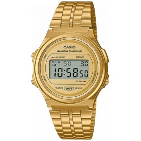 Relógio unissexo Casio A171WEG-9AEF Dourado Vintage de Casio, Relógios com braselete - Ref: S0447754, Preço: 43,60 €, Descont...