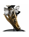 Figura Decorativa DKD Home Decor Negro Dorado Mariposas 17 x 17 x 26 cm | Tienda24 Tienda24.eu