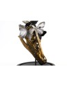 Figura Decorativa DKD Home Decor Negro Dorado Mariposas 17 x 17 x 26 cm | Tienda24 Tienda24.eu