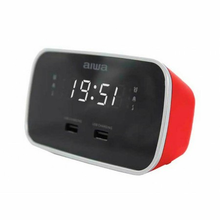 Clock-Radio Aiwa CRU-19RD Red by Aiwa, Clock Radios - Ref: S0449346, Price: 23,67 €, Discount: %