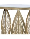 Table d'appoint DKD Home Decor Doré Métal Marbre 42 x 42 x 65,5 cm | Tienda24 Tienda24.eu