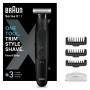 Aparador de Cabelo-Máquina de Barbear Braun XT3100 de Braun, Máquina para cortar pelos faciais - Ref: S0449935, Preço: 41,19 ...