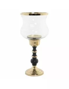 Candelabro Alexandra House Living Madeira Reciclada 27 x 20 x 28 cm | Tienda24 Tienda24.eu