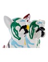 Figurine Décorative DKD Home Decor Multicouleur Chien Laqué 20 x 12,5 x 17,5 cm (2 Unités) | Tienda24 Tienda24.eu