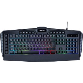 Clavier Nacon PCCL-210ES Noir de Nacon, Claviers - Réf : S0450511, Prix : 26,81 €, Remise : %