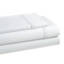 Juego de Sábanas Alexandra House Living QUTUN Blanco Cama de 135/140 3 Piezas de Alexandra House Living, Sábanas y fundas de ...