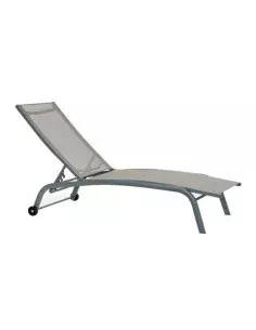 Marbueno Faltbare Liege Stahl Mit Kissen Garten und Pool 190X58X27 cm Rot 10000 | Tienda24 Tienda24.eu