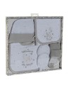 Set de bavoir DKD Home Decor 0-6 Mois Coton | Tienda24 Tienda24.eu