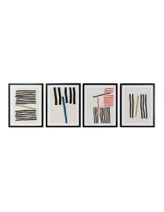 Bild Home ESPRIT abstrakt Urban 62,3 x 4,5 x 82,3 cm (2 Stück) | Tienda24 Tienda24.eu