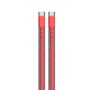 Cable USB DCU Rojo 1 m de DCU Tecnologic, Cables USB - Ref: S0451338, Precio: 9,91 €, Descuento: %