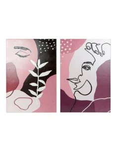 Pintura DKD Home Decor 60 x 3,2 x 90 cm Abstrato Urbana (2 Unidades) | Tienda24 Tienda24.eu