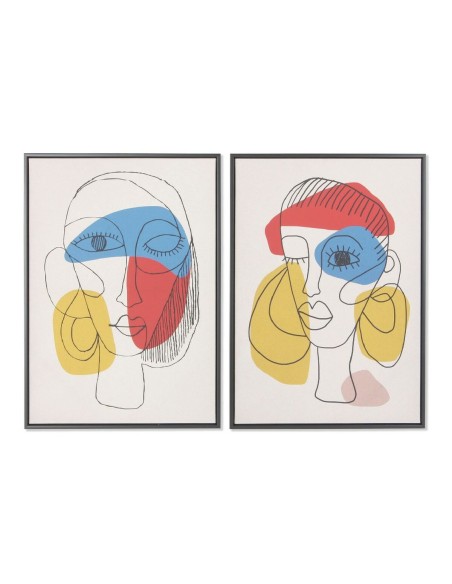 Painting DKD Home Decor Abstract 53 x 4,5 x 73 cm Modern (2 Units) | Tienda24 Tienda24.eu