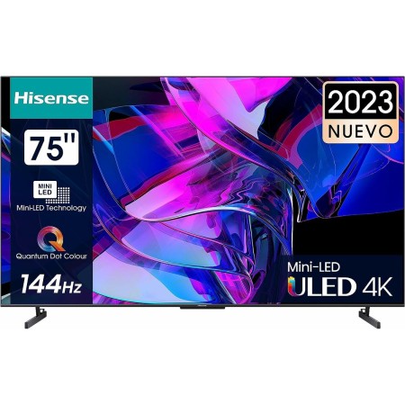 Smart TV Hisense 75U7KQ 4K Ultra HD 75" HDR QLED by Hisense, TVs - Ref: S0451718, Price: 1,00 €, Discount: %