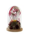 Figura Decorativa DKD Home Decor Cristal Bloemen Madeira MDF (17 x 17 x 26 cm) | Tienda24 Tienda24.eu