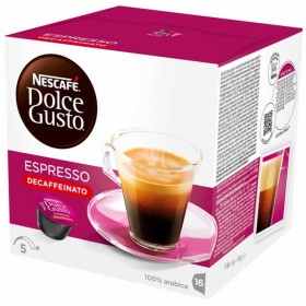 Capsules de café Dolce Gusto ESPRESO DECAF (16 Unités) de Dolce Gusto, Cafés en capsules et dosettes - Réf : S0451734, Prix :...