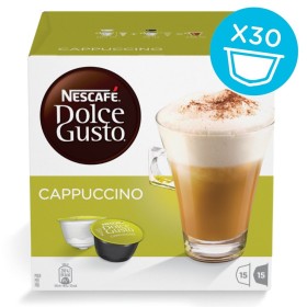 Cápsulas de café Nestle CAPUCCINO (30 Unidades) de Nestle, Cápsulas e caixas individuais - Ref: S0452405, Preço: 10,38 €, Des...