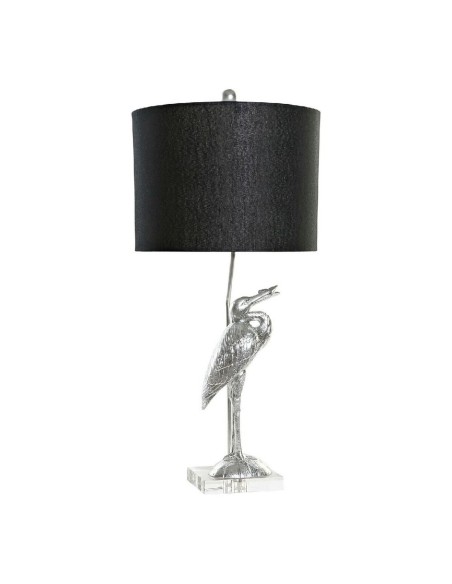 Desk lamp DKD Home Decor Black Silver Polyester Acrylic Resin 220 V 60 W (33 x 33 x 74 cm) | Tienda24 Tienda24.eu