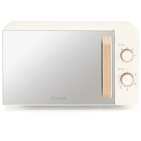 Microondas Flama 1831FL Creme 700 W 20 L de Flama, Micro-ondas simples - Ref: S0452539, Preço: 82,62 €, Desconto: %