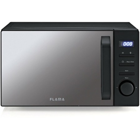 Microonde Flama 1833FL Nero 700 W 20 L di Flama, Forni a microonde standard - Rif: S0452541, Prezzo: 88,84 €, Sconto: %