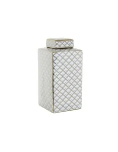 Vase Romimex Blanc Terre cuite 30 x 40 x 35 cm Avec des poignées | Tienda24 Tienda24.eu