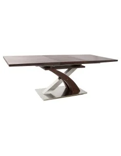 Expandable table Thais Aluminium (Refurbished C) | Tienda24 Tienda24.eu