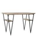 Bureau DKD Home Decor Noir Métal Sapin (120 x 60 x 81 cm) | Tienda24 Tienda24.eu