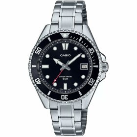 Relógio masculino Casio MDV-10D-1A1VEF Preto Prateado de Casio, Relógios com braselete - Ref: S0454181, Preço: 73,60 €, Desco...