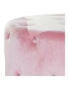 Repose-pied DKD Home Decor Rose Velvet Bois MDF Glam (2 pcs) | Tienda24 Tienda24.eu