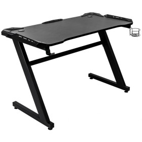 Bureau Gaming Romo TERRANOVA Noir de Romo, Bureaux et tables d'ordinateurs - Réf : S0454752, Prix : 160,66 €, Remise : %