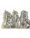 Decorative Figure DKD Home Decor Golden Resin Tropical Stripped 21 x 11 x 16,2 cm | Tienda24 Tienda24.eu