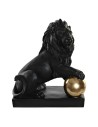 Figura Decorativa DKD Home Decor RF-181551 Preto Dourado Resina Leão 38 x 25 x 44 cm | Tienda24 Tienda24.eu