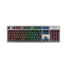 Gaming Keyboard Krom RGB Black Spanish Qwerty by Krom, Keyboards - Ref: S0455011, Price: 39,69 €, Discount: %