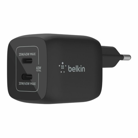 Cargador portátil Belkin 60 W Negro de Belkin, Baterías - Ref: S0455019, Precio: 28,16 €, Descuento: %