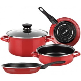 Batería de Cocina Fagor de Fagor, Juegos de sartenes y ollas - Ref: S0455028, Precio: 59,39 €, Descuento: %