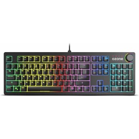 Teclado Gaming OZONE Qwerty espanhol Preto de OZONE, Teclados - Ref: S0455058, Preço: 51,35 €, Desconto: %