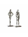 Decorative Figure DKD Home Decor 8424001856480 23 x 13 x 62 cm Silver (2 Units) | Tienda24 Tienda24.eu