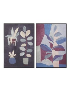 Painting Home ESPRIT Modern 80 x 3,5 x 80 cm (2 Units) | Tienda24 Tienda24.eu