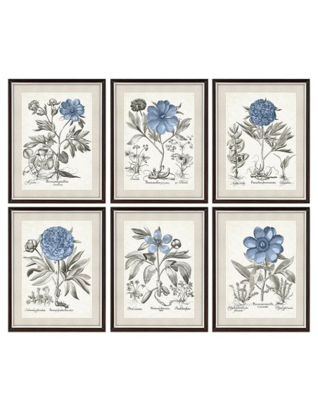 Bild DKD Home Decor Blomster Moderne 50 x 2 x 65 cm (6 Stücke) | Tienda24 Tienda24.eu